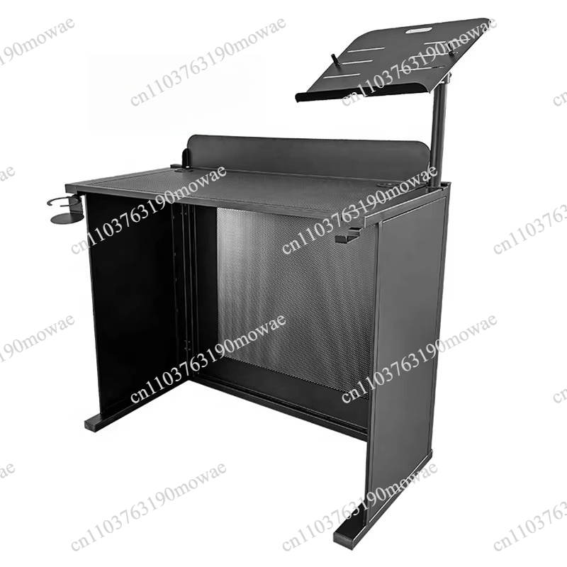 Steel DJ table with integrated - Laptop Accessories Table review and price