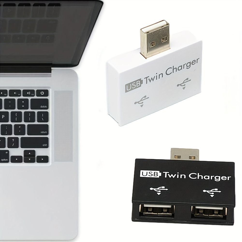 USB2.0 Splitter 1 Male To 2 Po - Laptop Accessories And Gadgets review and price