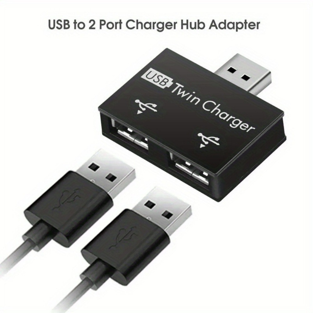 USB2.0 Splitter 1 Male To 2 Po - Laptop Accessories And Gadgets review and price