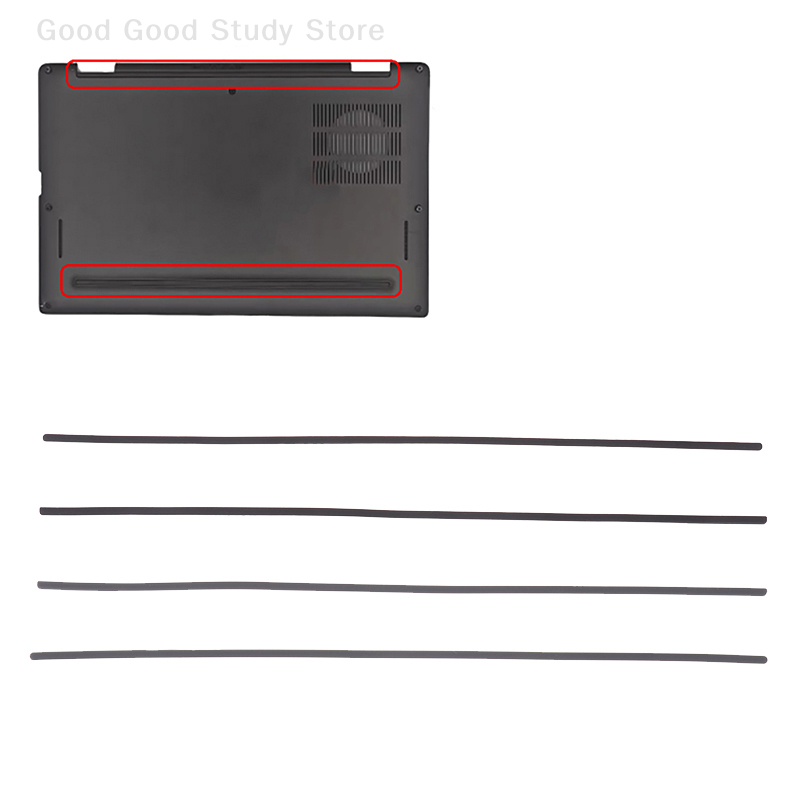 1/2Pcs Laptop Rubber Strips Co - Laptop Accessories Sleeve review and price
