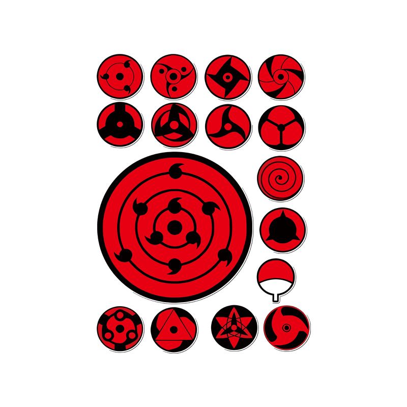 Sharingan Eye Die-cut Sticker  - Laptop Accessories Parts review and price