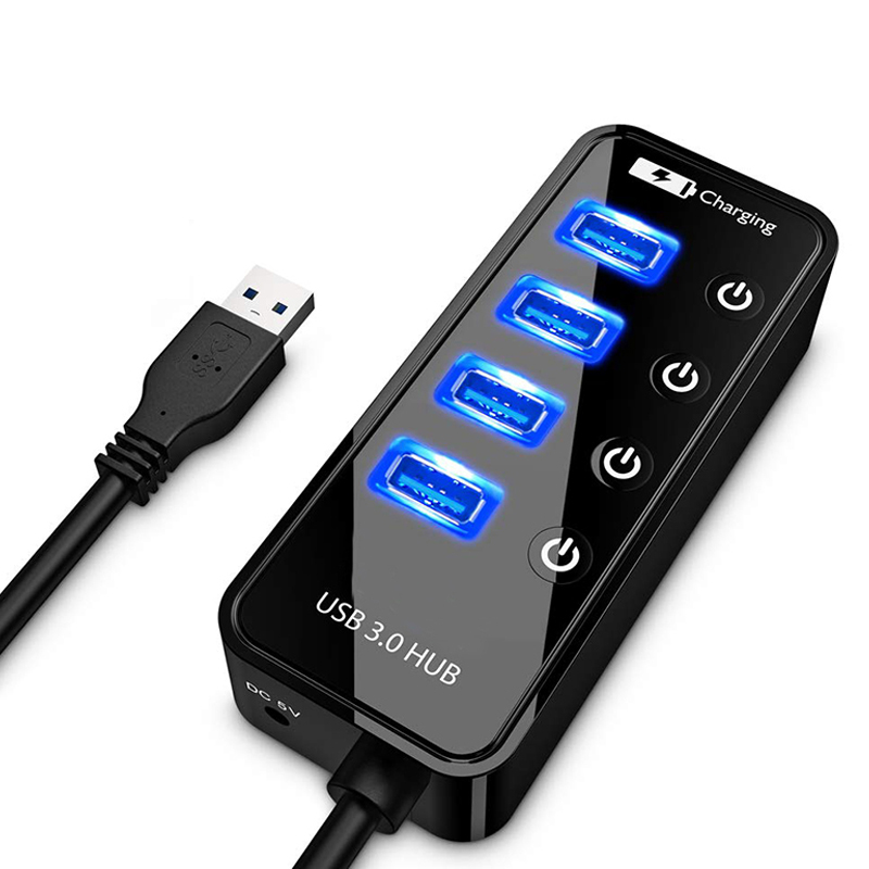 USB HUB 3.0 4 7 Port Smart Pho - Laptop Lock Cable review and price