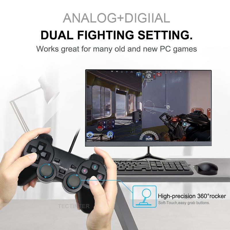 Wired USB PC Gaming Joystick G - Laptop Accessories Ideas review and price