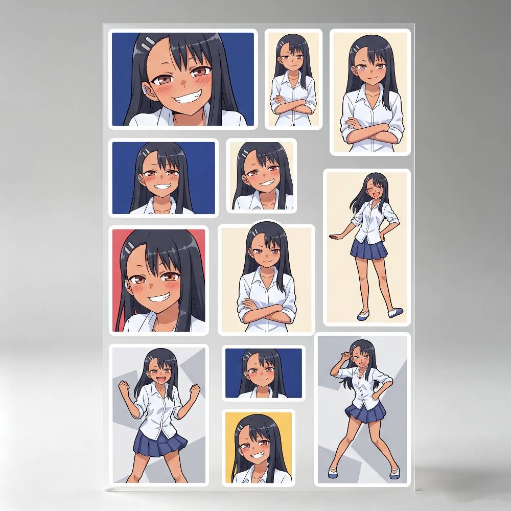 Miss Nagatoro Anime Stickers A - Laptop Accessories Ideas review and price