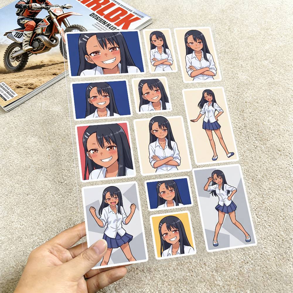 Miss Nagatoro Anime Stickers A - Laptop Accessories Ideas review and price