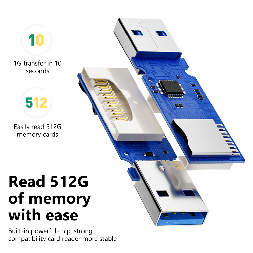 NNBILI 2 IN1Card Reader USB3.0 - Laptop Accessories And Gadgets review and price