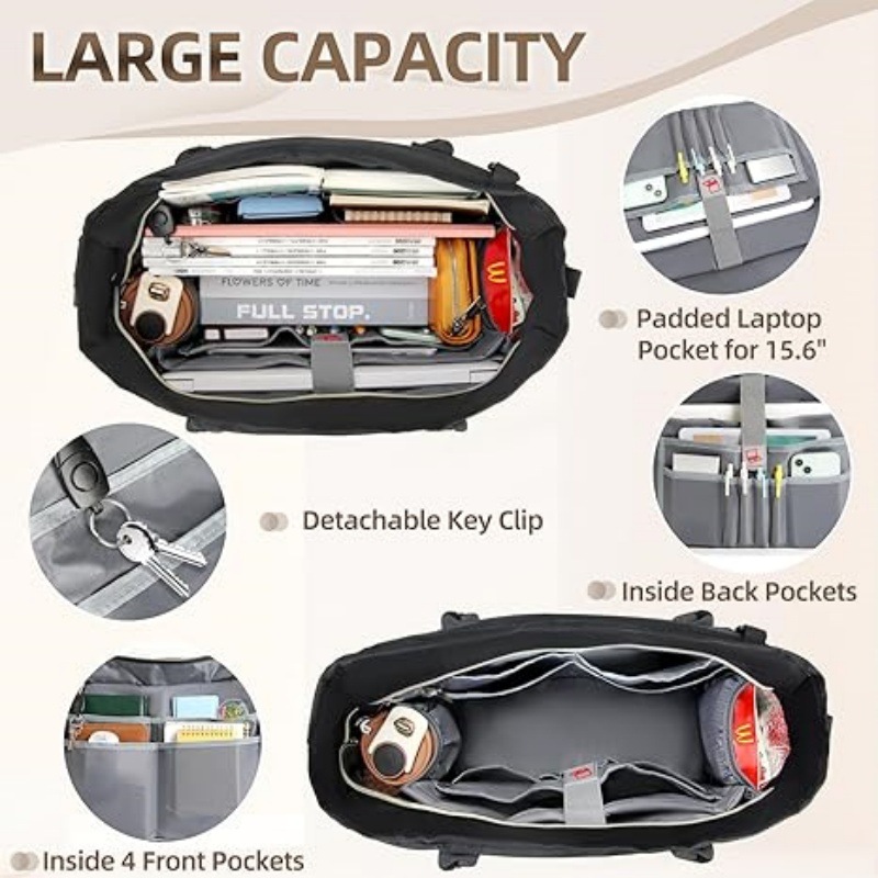 Large Capacity Work Tote for W - Laptop Accessories Box review and price