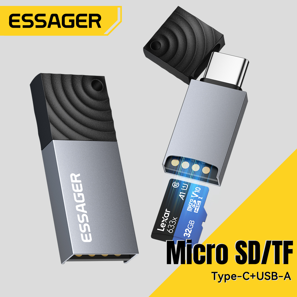Essager 2 in 1 TF SD Card Read - Laptop Accessories And Gadgets review and price