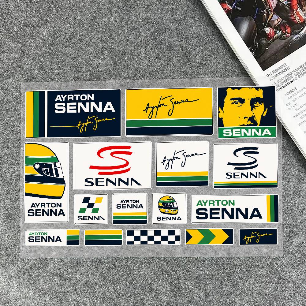 A-Ayrton S-Senna Stickers Auto - Laptop Accessories Ideas review and price