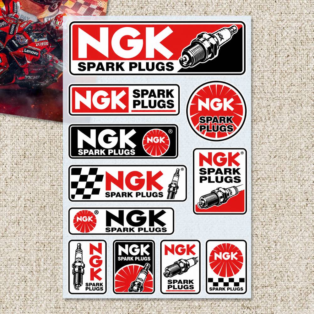 N-GK SPA-RK PLUGS Stickers Mot - Laptop Accessories Ideas review and price