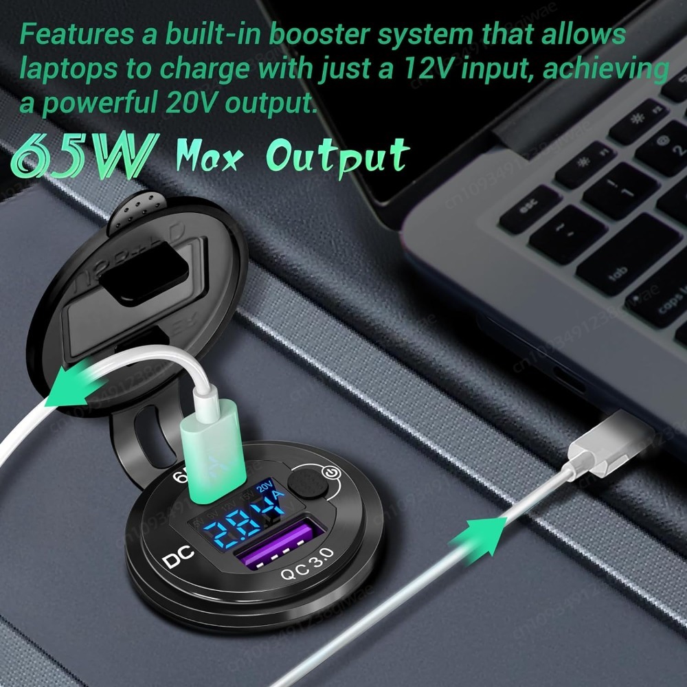 12V USB Outlet Aluminum Laptop - Laptop Lock Cable review and price