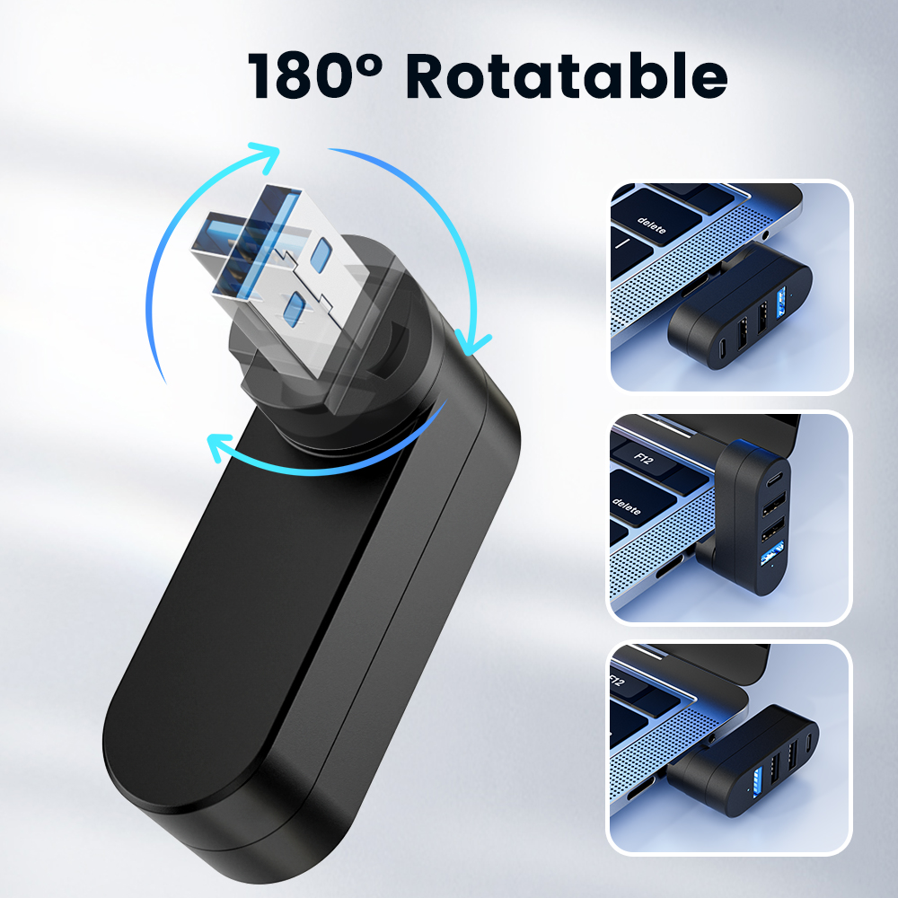 USB Hub 3.0 Mini Splitter Box  - Laptop Accessories Box review and price